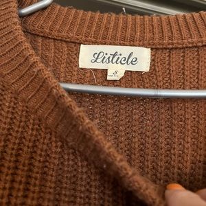 Small Color Block Sweater